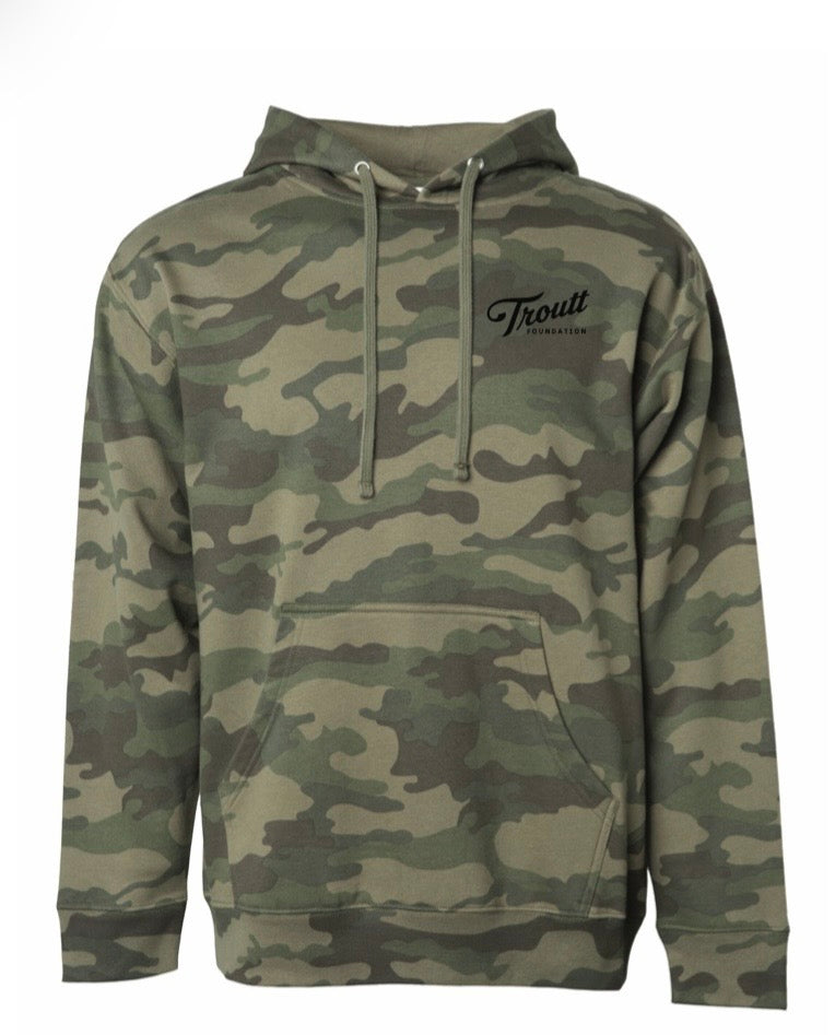Troutt Foundation Camo Hoodie