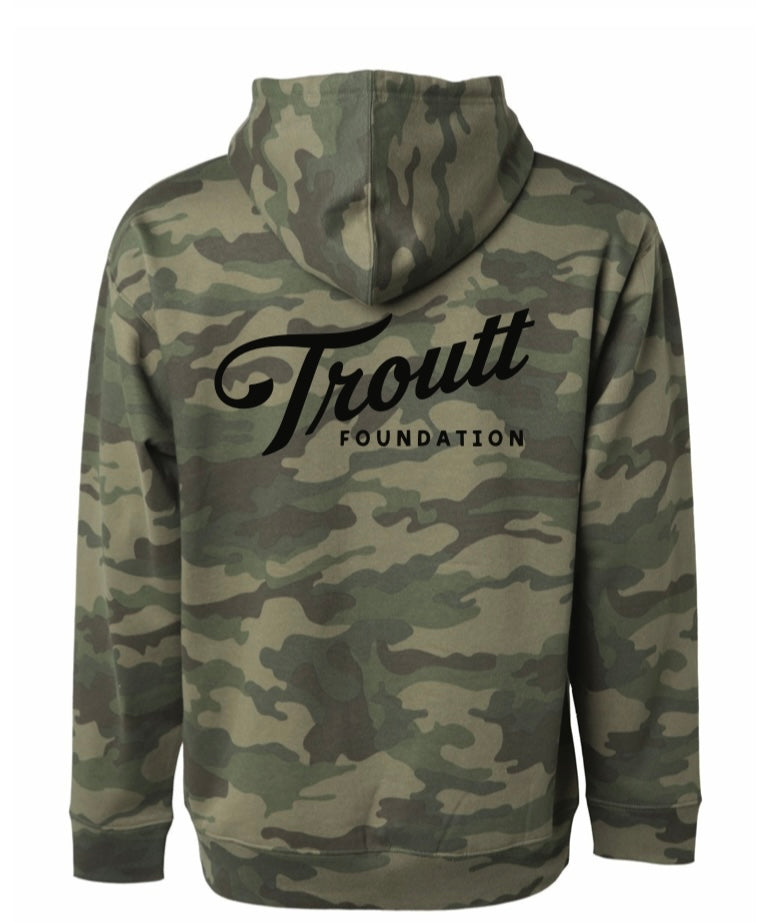 Troutt Foundation Camo Hoodie